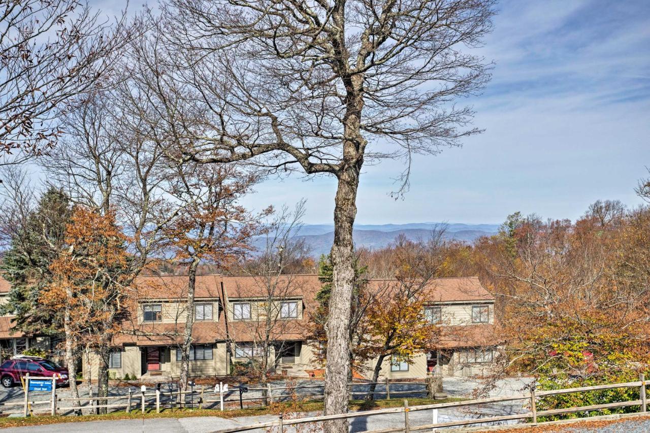 Pet-Friendly Beech Mountain Condo Steps To Slopes Exterior foto